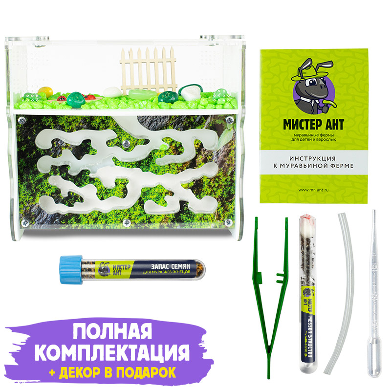 Муравьиная ферма Вертикаль "Горный мох" (ПОЛНЫЙ КОМПЛЕКТ) Муравьиная ферма Вертикаль "Горный мох" (ПОЛНЫЙ КОМПЛЕКТ)